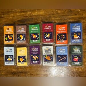 🆕 Mainstays 12 Days of Christmas Wax Melts Set